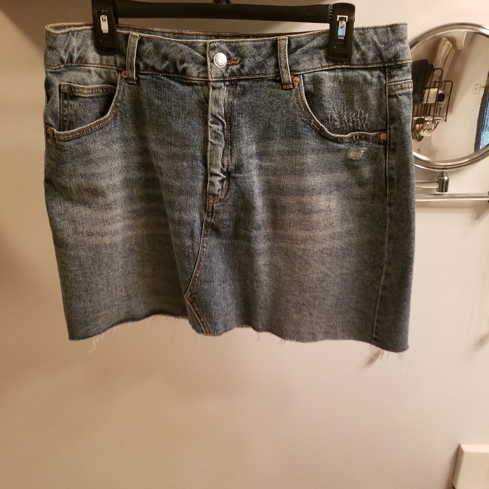 Wild Fable Jean Skirt